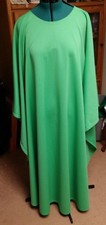 LITURGICAL CLERGY CHASUBLE VESTMENT SPRINGY GREEN UNADORNED CUSTOM MADE XXL