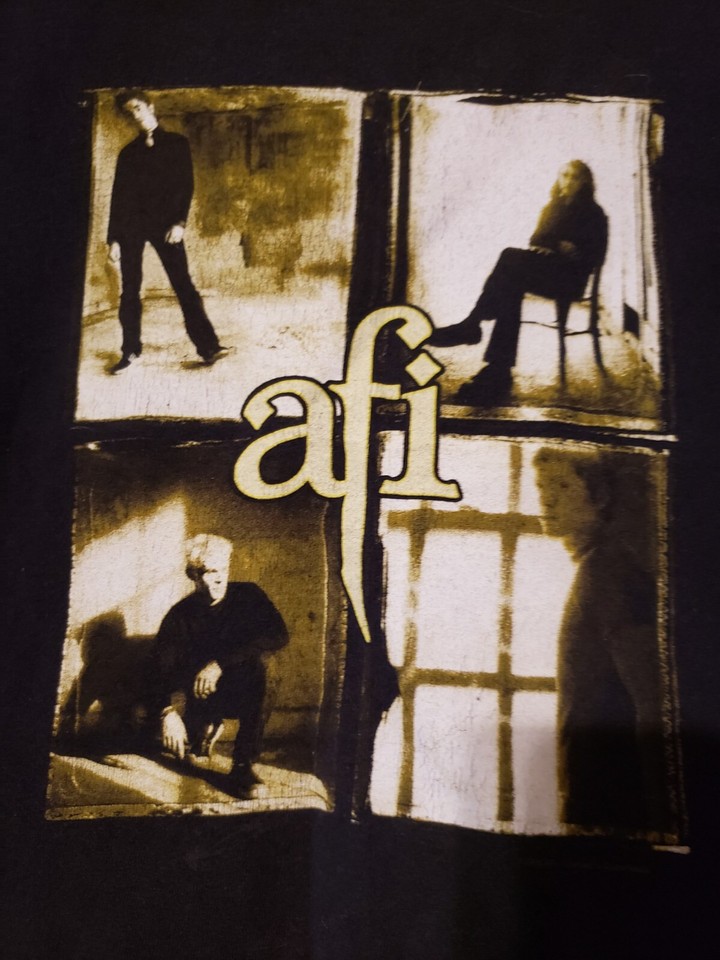 Delta Pro Weight Black AFI Tshirt Tee Size L 14/16 Youth eBay