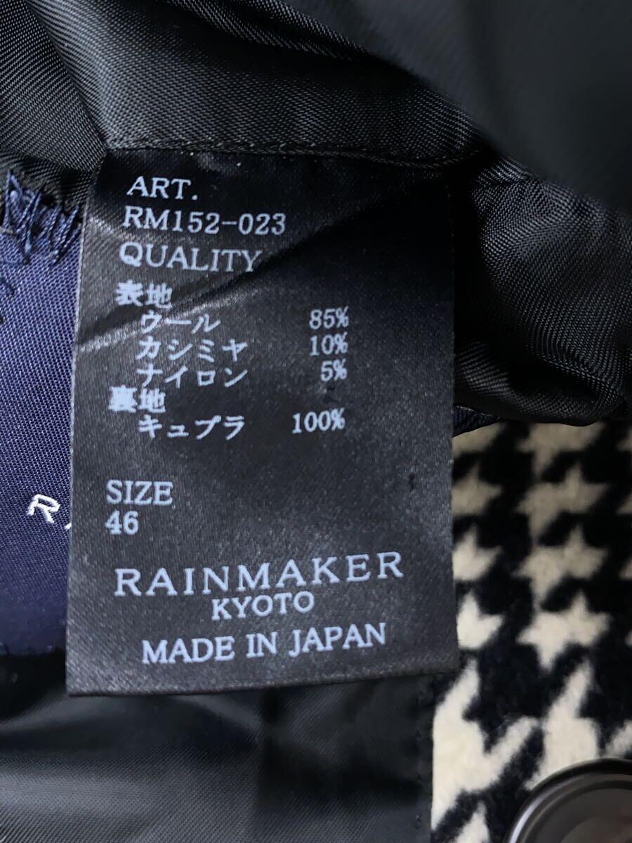 Rainmaker Kyoto Coat/46/Wool/Black/Houndstooth/Rm152-023 17