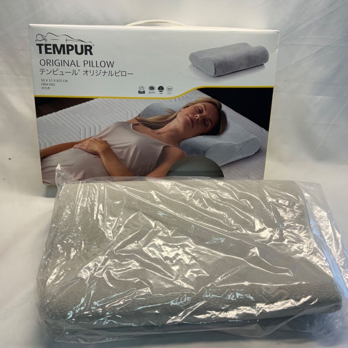 Tempur Original Pillow Firm S 50×31×8.5cm New | eBay Tempur Original Pillow Firm S 50×31×8.5cm New | eBay