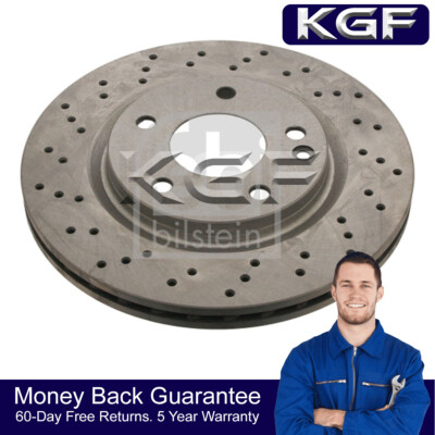 KGF Front Brake Discs Fits Mercedes A-Class 2001-2004 2.1 1684210712