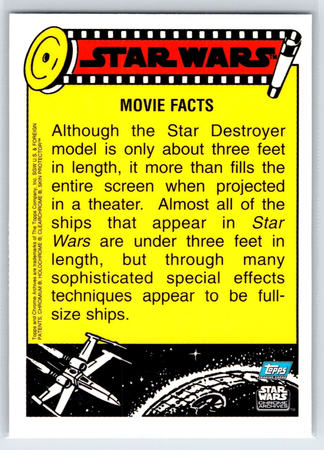 DARTH VADER PRINCESS LEIA 1999 Star Wars Topps Chrome Archives #14 - Picture 2 of 2