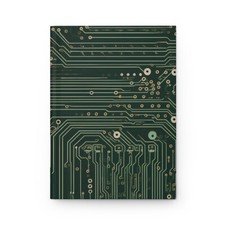 Hardcover Journal Matte, Notebook, Pattern Journal, Daily Journal