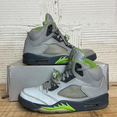 Jordan 5 Green, size 9, minimal wear. Air Jordan 5 Retro  main image 4