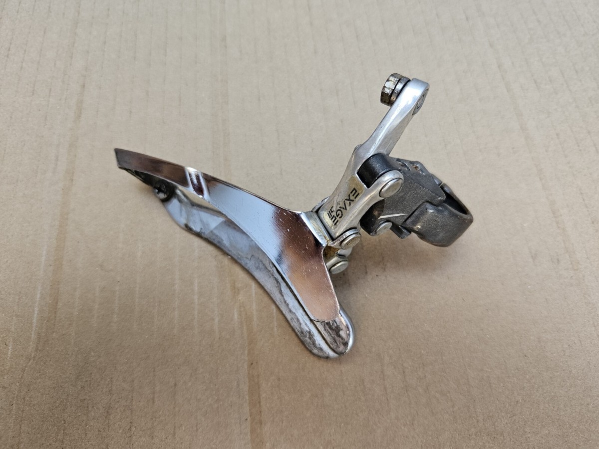 Dérailleur Avant Shimano Exage FD-M451 VTT - 28.6 Mm - Gris - NOS (Pour Pièces)