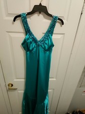 Mermaid prom dress or evening teal/aqua