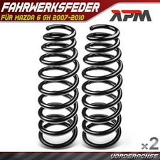2x Federn Fahrwerksfeder Vorderachse Links Rechts für Mazda 6 GH 2007-2010