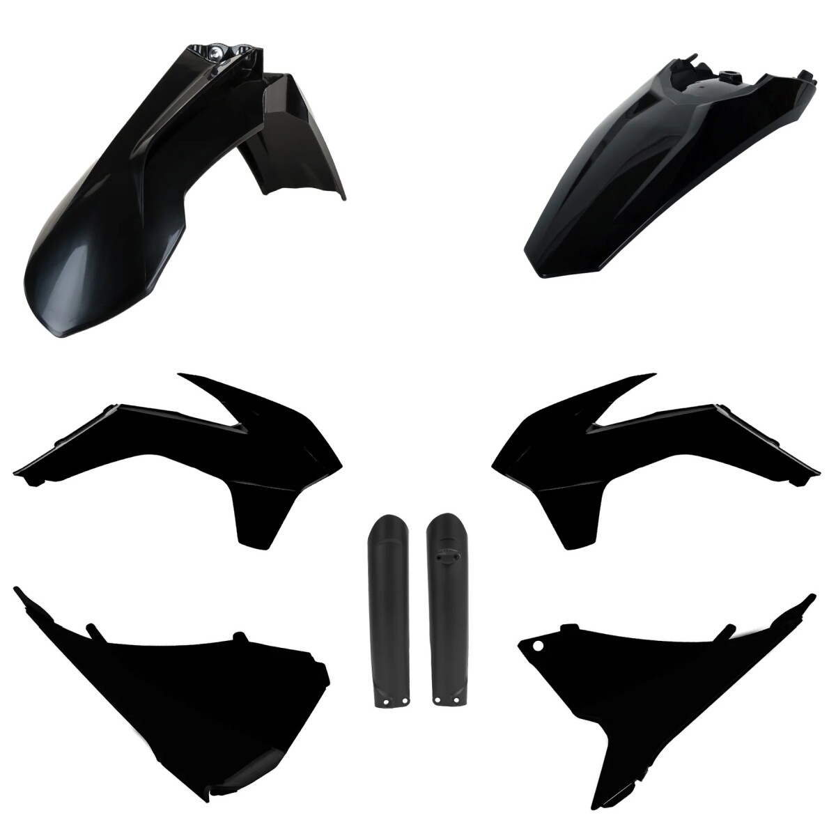 Kit protections amortisseur noir pour entretien bras oscillant KTM EXC 2016