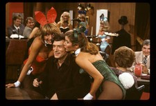 Penny Marshall Hugh M Hefner Carrie Fisher On Laverne And Shirley 1982 Tv Photo