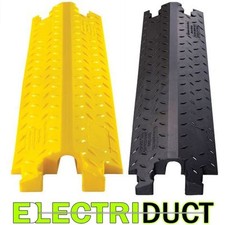 DO-MAX 1.5" Single Channel Cable Protectors - Yellow, Black