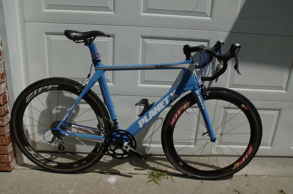 Planet X N2a Guru R2G Full Carbon 56 cm Dura Ace 2x10 gears Zipp