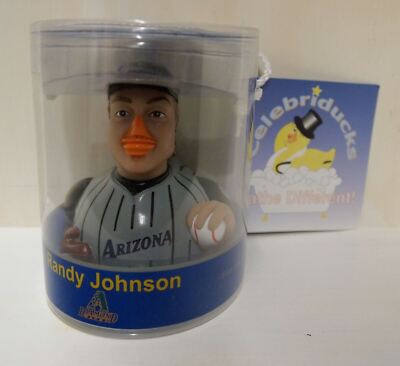 Randy Johnson Baseball HALL of FAME AZ Diamondbacks Celebriduck Duck NEW
