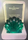 Vintage Waterford crystal made in Ireland,green Hand Cooler In Box