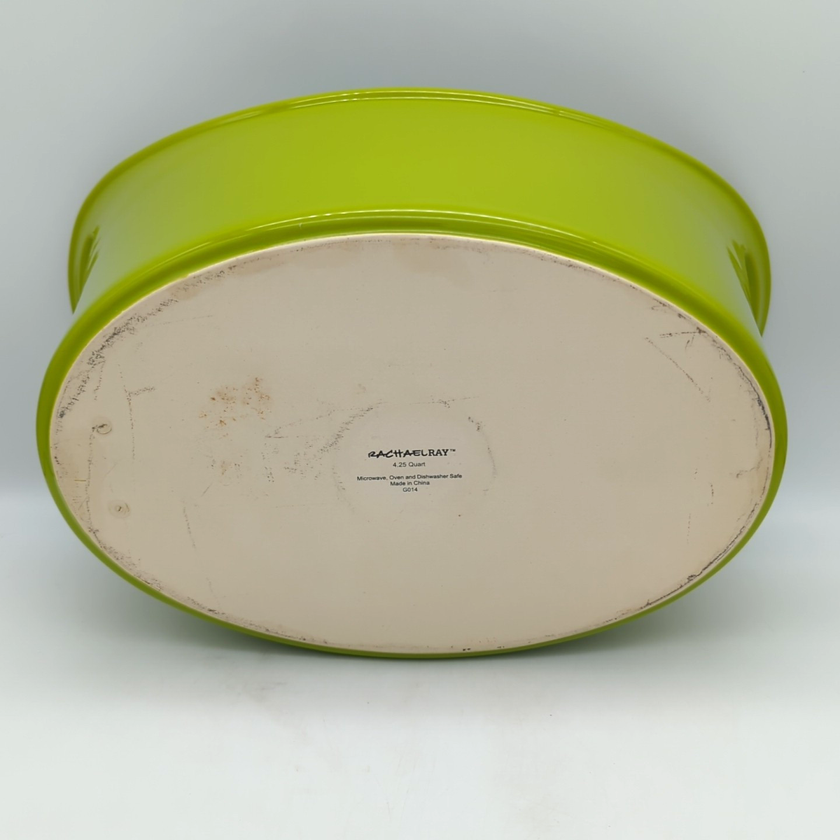 Rachael Ray 4.25 qt Handled Covered Casserole Baking Dish Lime