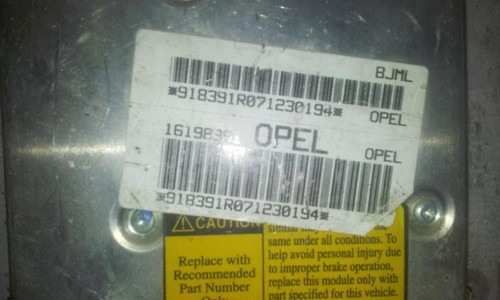 Opel Sintra 1997 ABS Computer 16198391, BJML #1106-07