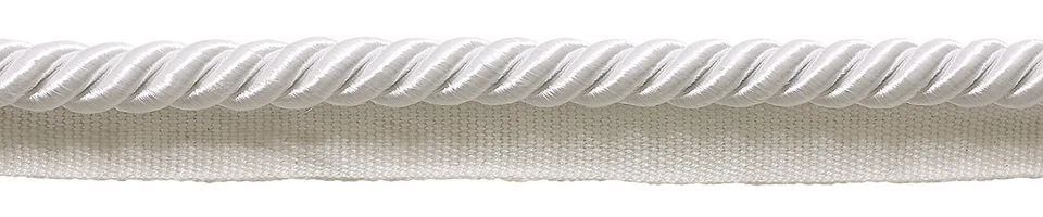Cordón Borde Decorativo Óptico Blanco 3/8" Platinum Daisy [10 Yards] - Imagen 1 de 1