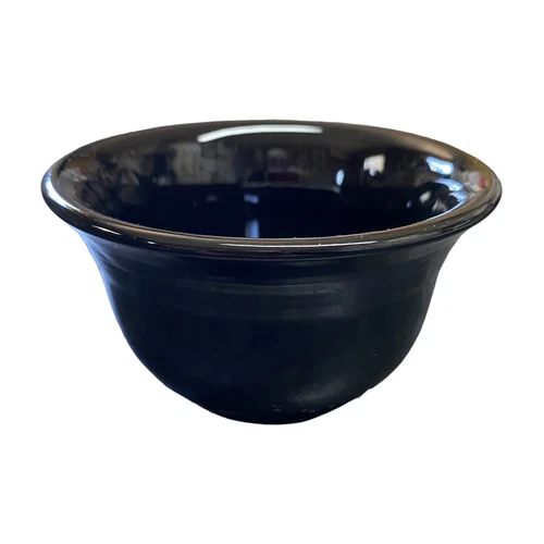 Fiesta Bouillon Cup Bowl Black 7 oz Post 86 Contemporary Homer Laughlin HLC