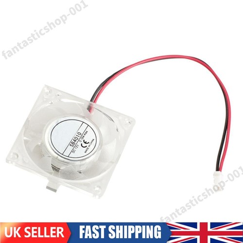 40mm CPU Heatsink Cooler Clear Quiet Fan Wire Cool Fan for Desktop Computer PC