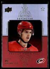 2021-22 Topps Now Stickers Stanley Cup Playoffs Sebastian Aho Carolina