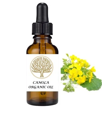 EkoFace Pure 100% NATURAL Canola Organic Carrier Oil for Aromatherapy Blends