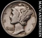 1943 Silver Mercury Dime - Scarce  Better Date  No Reserve  #G8176
