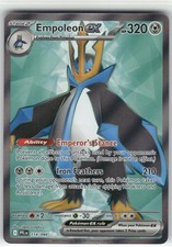 Empoleon ex 114/094 Ultra Rare Phantasmal Flames Pokemon Holo Near Mint