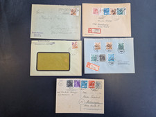 Sowjetische Zone Handstempel Belege Lot 5 St&uuml;ck Bezirk 16 (776)