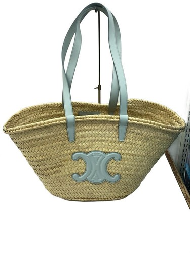 CELINE Other Teen Trionf Classic Pannier Basket Bag BEG Used