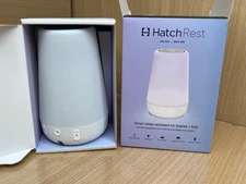 Hatch Rest 2nd Gen White All-in-one Wireless Sleep Sound Machine & Light