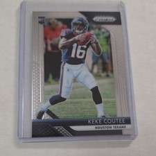 2018 Panini Prizm Rookie Keke Coutee #228 Houston Texans NFL Football Card. rookie card picture