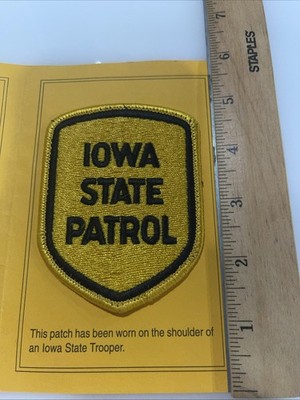 Iowa State Patrol Shoulder Patch