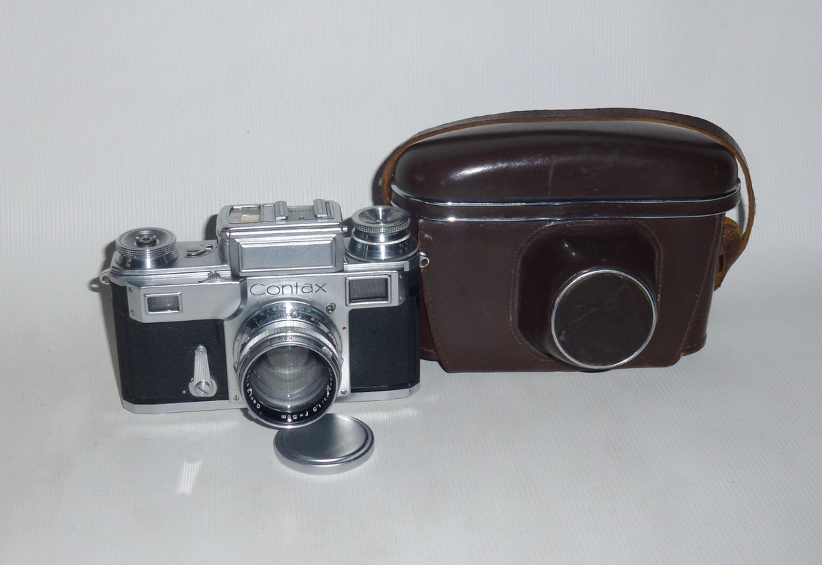 Zeiss Ikon Contax III Sonnar 1.5/50 Lens in case 1938 #J68866 | eBay