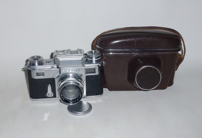 Zeiss Ikon Contax III Sonnar 1.5/50 Lens in case 1938 #J68866 | eBay