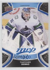 2021-22 Upper Deck MVP Factory Set Blue Thatcher Demko #157 0da0