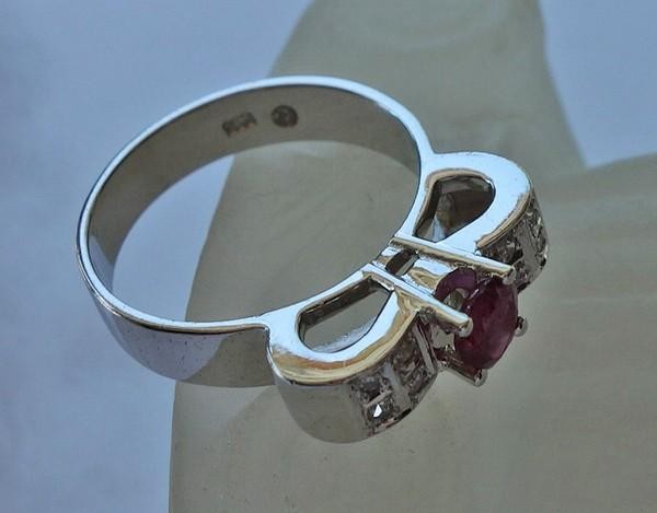 * Ruby ring ring with ruby ruby brilliant diamond… - image 8