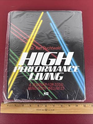 Dr Ken Dychtwald:  High Performance Living,   6 Audio Cassettes 1989, NEW SEALED