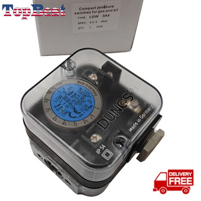 #ad #ad New Pressure Switch for DUNGS LGW3A4 Pressure Switch IP54 LGW 3 A4 $89.99