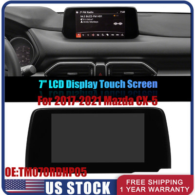 7'' LCD Display Touch Screen Radio Navigation Replacement For 2017-21 Mazda CX-5