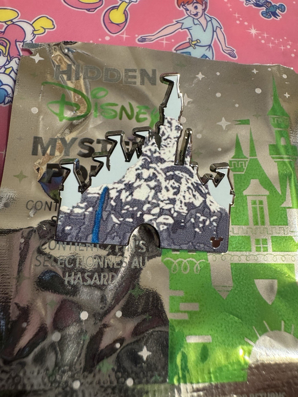 Castle Matterhorn Bobsleds - 2026 Hidden Disney Mickey Mystery Pin Disneyland