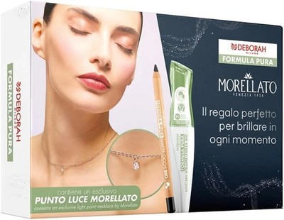 Deborah Mascara Bio Volume + Black Pencil + Halskette Zirkonia Morellato