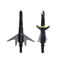 Swhacker Hybrid Compound 100 Grain Black Mechanical Broadhead - SWH00257