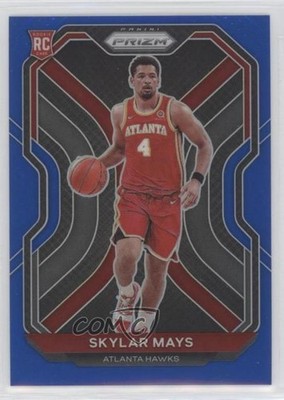 2020-21 Panini Prizm Blue Prizm 133/199 Skylar Mays #255 Rookie RC 0u5r