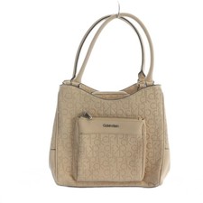 Calvin Klein Borsa Tote in Pelle Rosa Beige Borsa a Tracolla da Donna in...