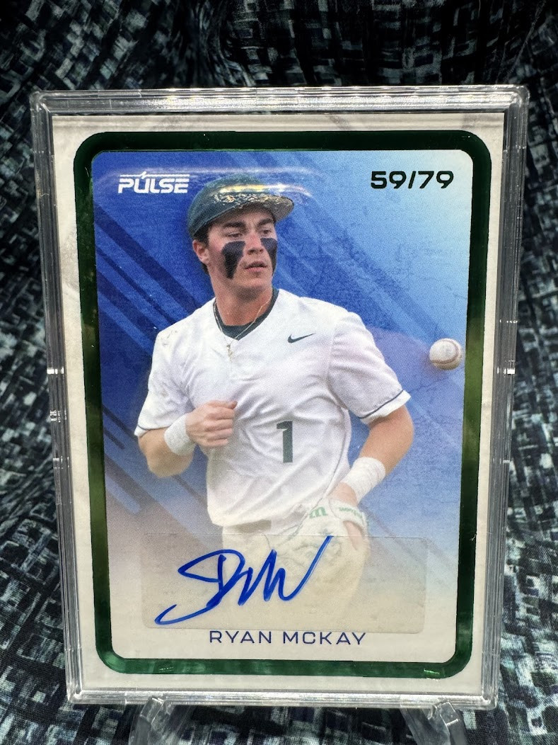 Ryan McKay - AUTO - #59/79 - GREEN - 2025 Pulse Baseball - PB-RM