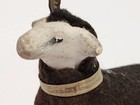 Old Black German Wooly Sheep / Ram For Christmas Putz Village — photo 4