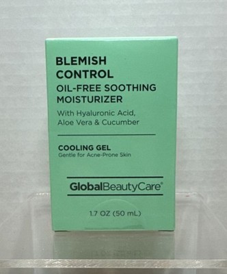 Global Beauty Care Oil-Free Blemish Control Gel 1.7 oz Hyaluronic Aloe NEW