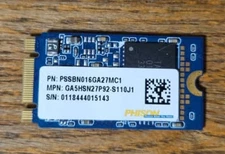 Phison PSSBN016GA27MC1 | 16 GB M.2 42mm Solid State Drive HP PN 923127-003