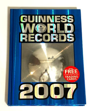Guinness World Records 2007 With Trading Cards Hardcover Book