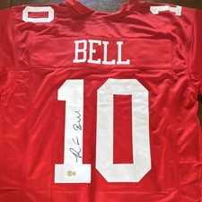 San Francisco 49ers Ronnie Bell #10 Signed Football Jersey Beckett Authenticated