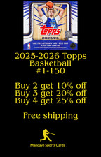 2025 Topps Basketball #1-#150 complete your set